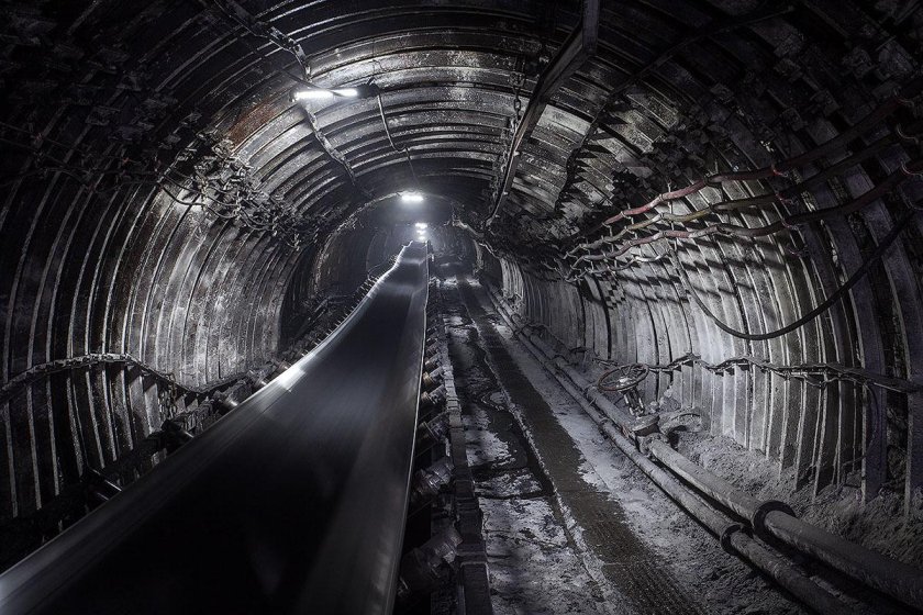 Конвейерный Штрек в шахте