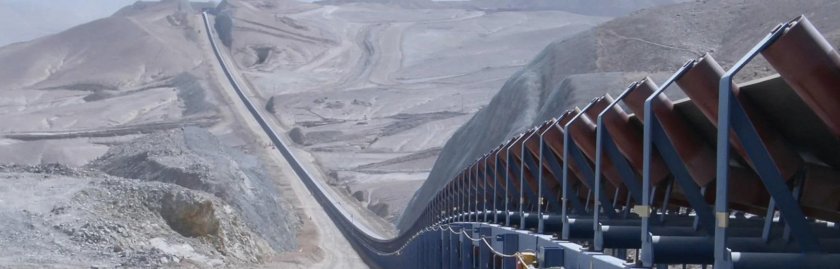 Крутонаклонный конвейер Михайловский ГОК