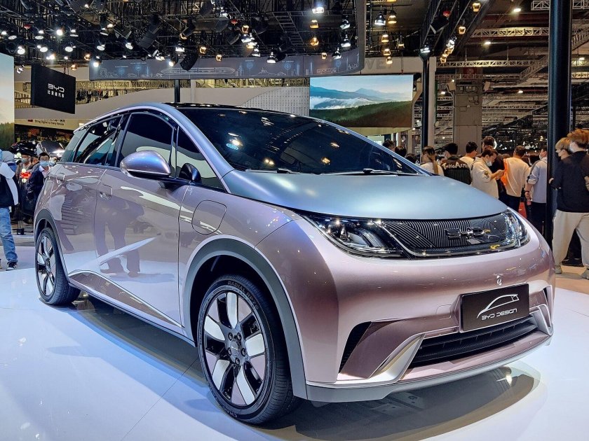 BYD электромобиль Дельфин