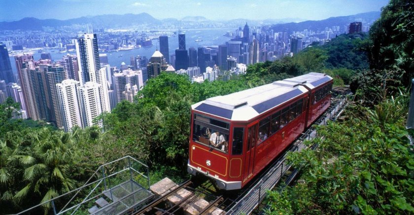 Пик Виктория Гонконг