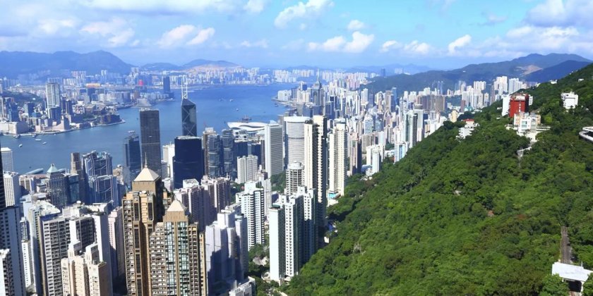Пик Виктория Гонконг