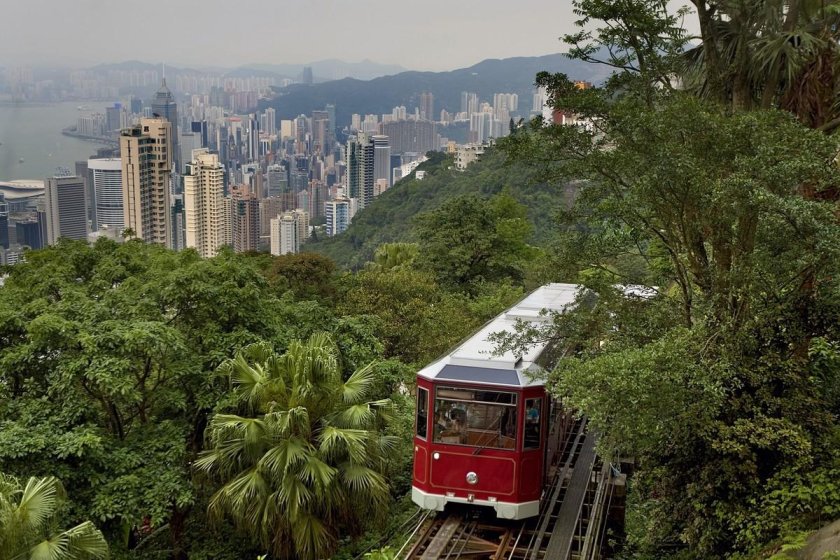Фуникулер Гонконг