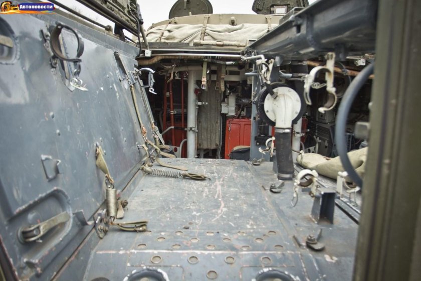 Водомет на БМП-3