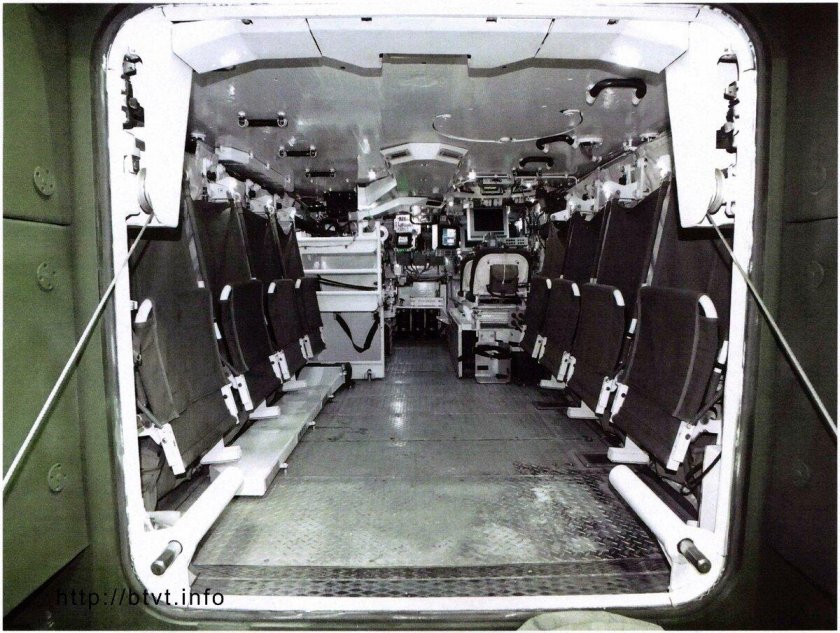 Т-15 БМП внутри
