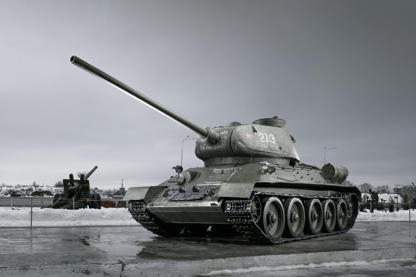 Легендарный танк т 34