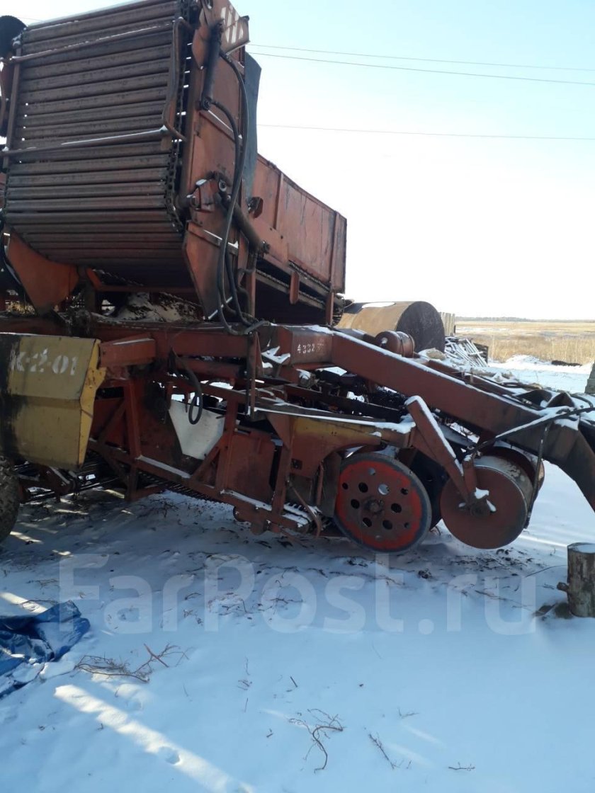 Картофелеуборочный комбайн для МТЗ 82