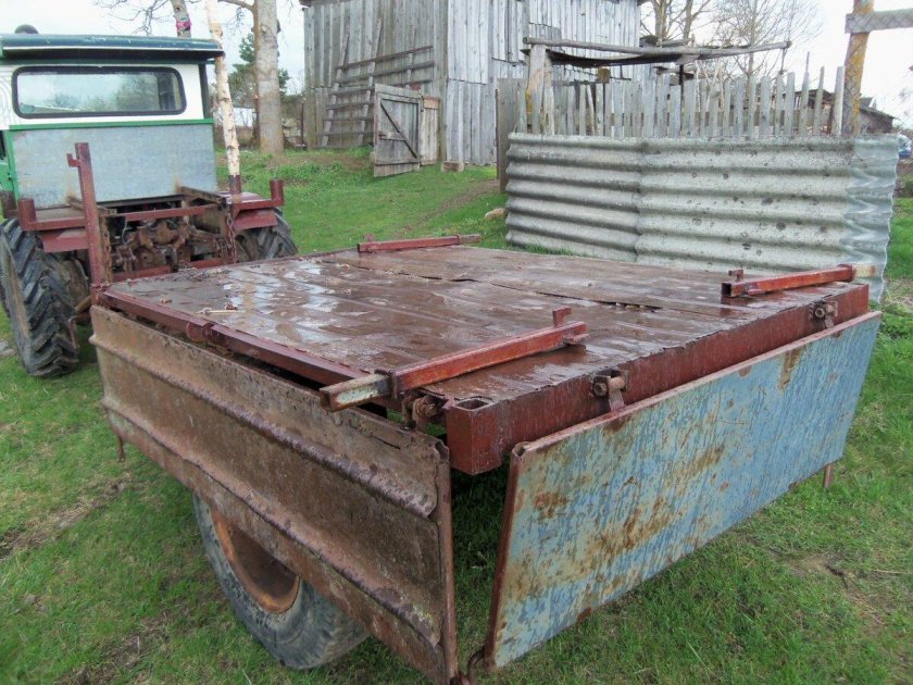 Прицеп для трактора т 25