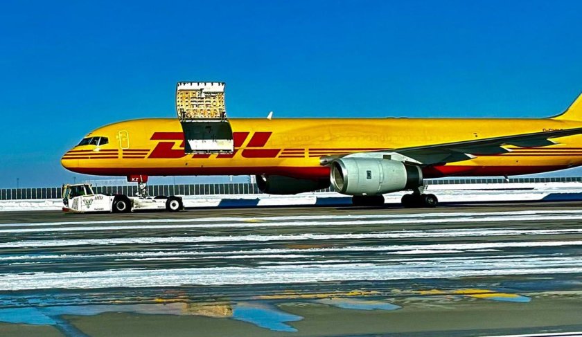 Грузовой Boeing-757 DHL