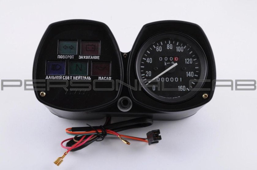 Мотоцикл планета приборная панель