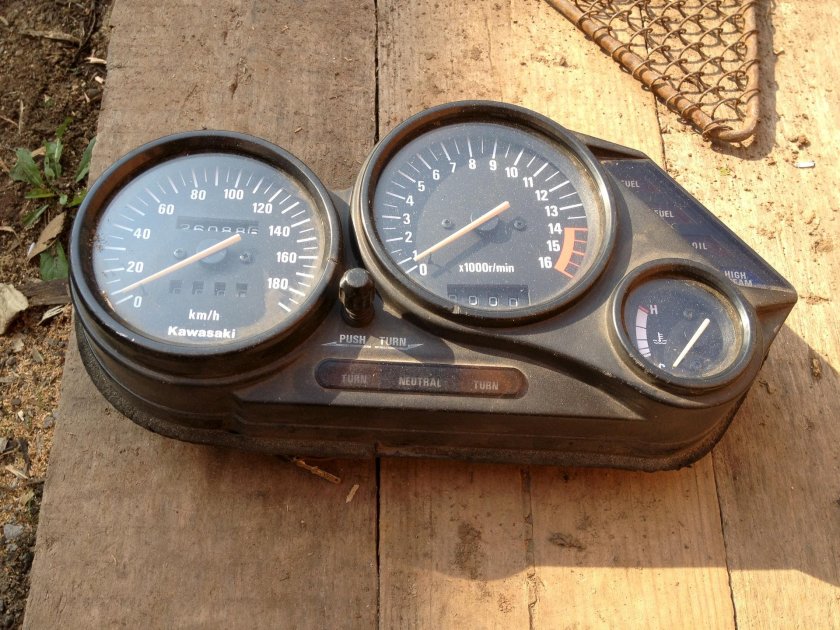 Приборная панель на мотоцикл