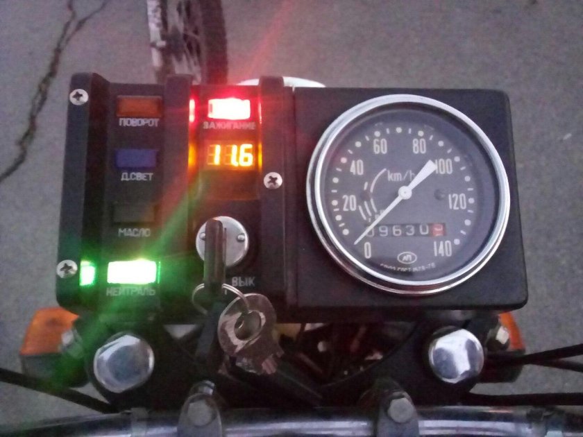 Приборка ИЖ Планета 4