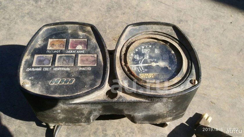 Приборная панель иж