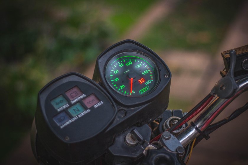 Электронный спидометр на ИЖ Планета 5