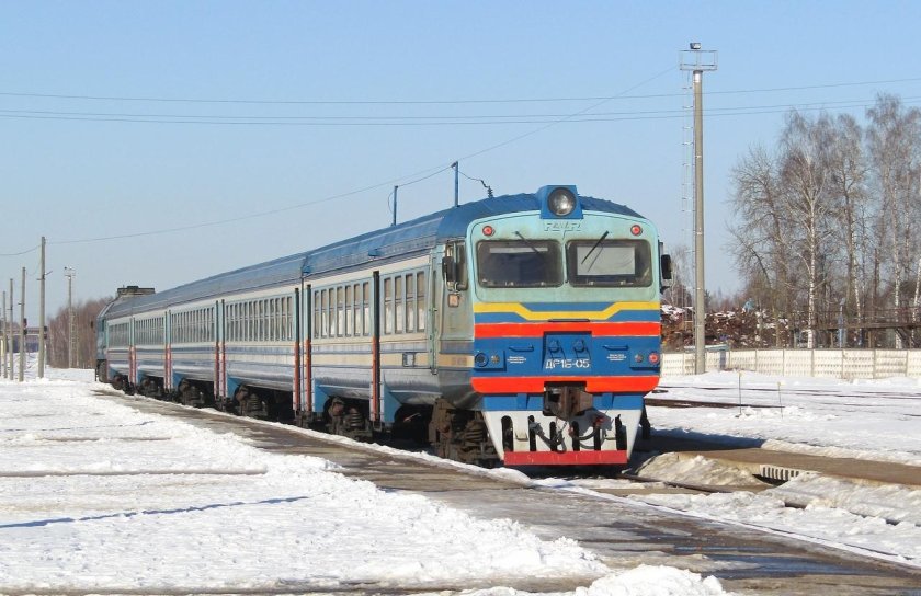 Поезд дизель пассажирский