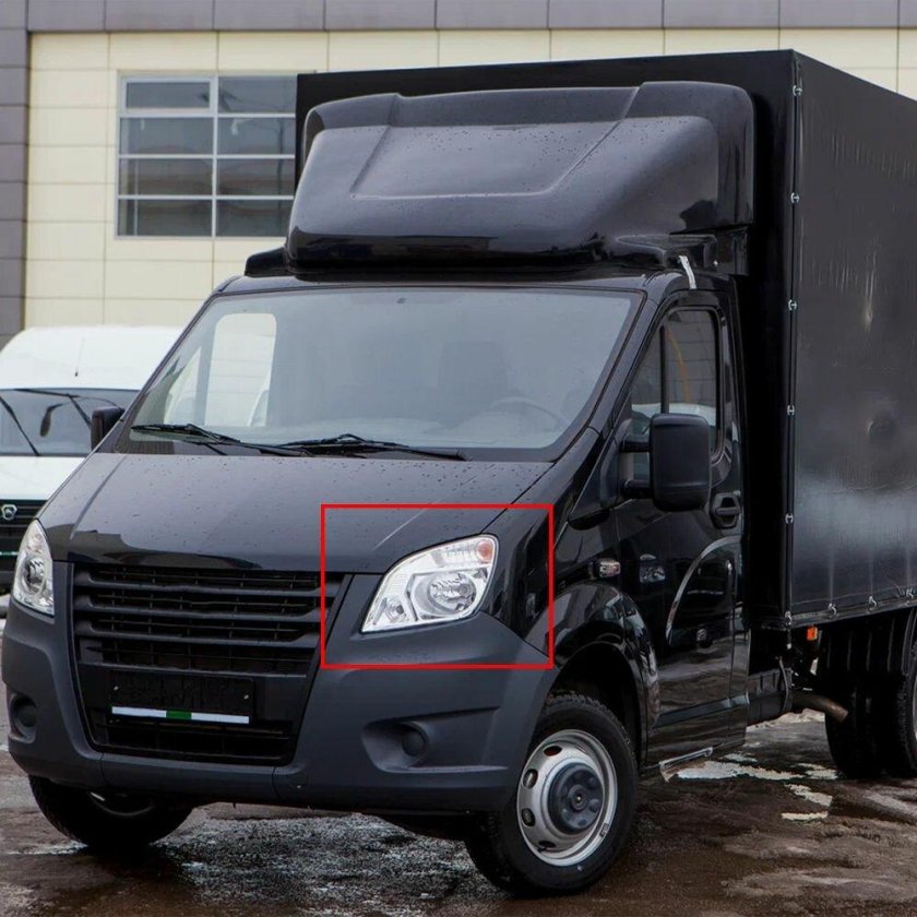 Газель Некст 4м черная