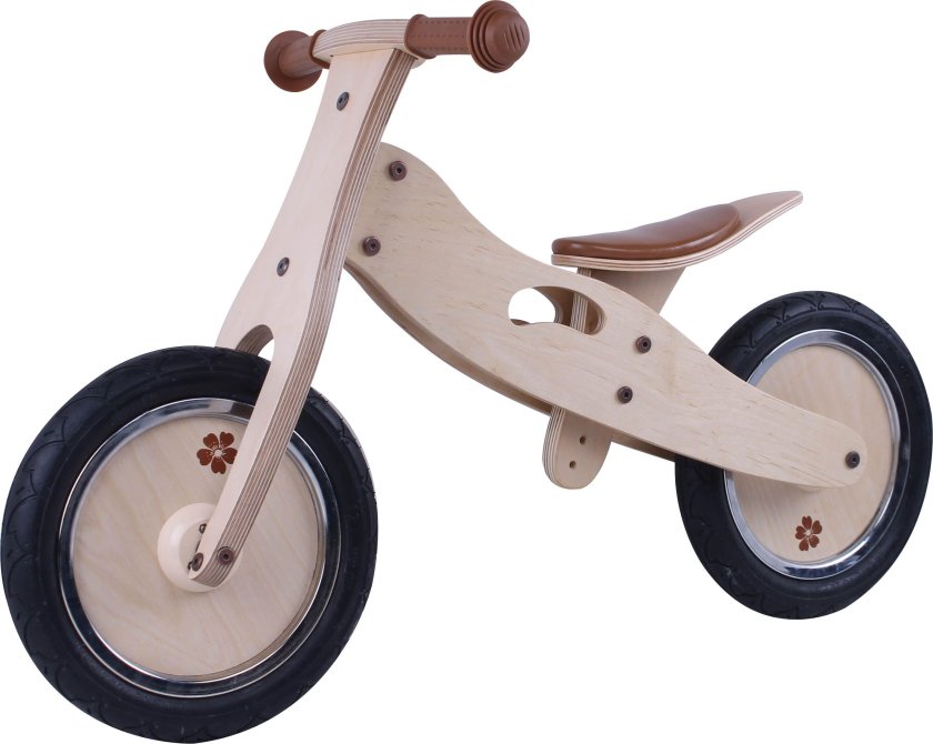 Детский деревянный велосипед