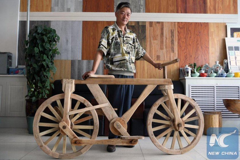 Велосипед из фанеры