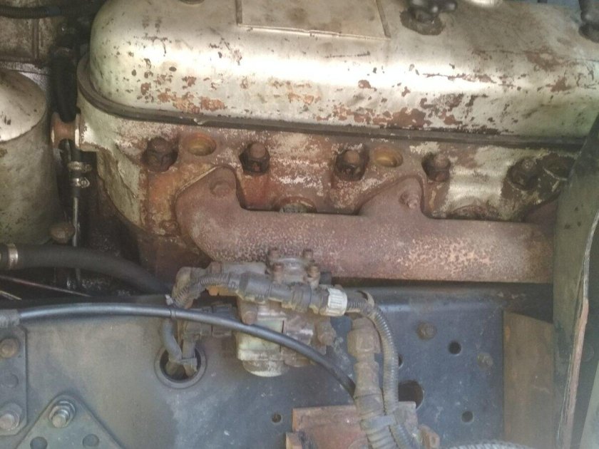 Понимаешь зубрёнок с двигателем ЯМЗ