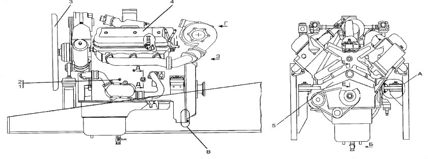 Датчик давления двигателя ЯМЗ 236