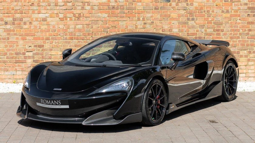 MCLAREN 600lt черный