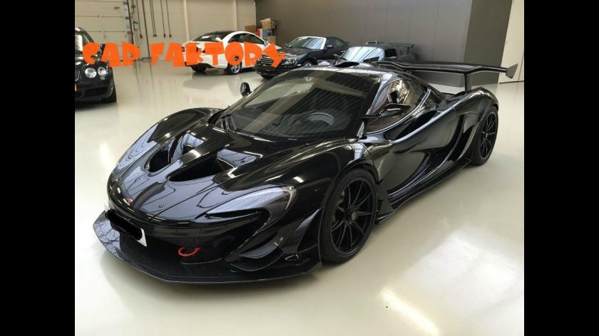 Макларен 720s черный