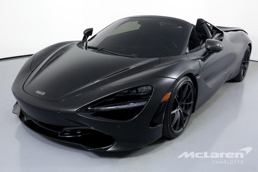 Макларен 720s черный