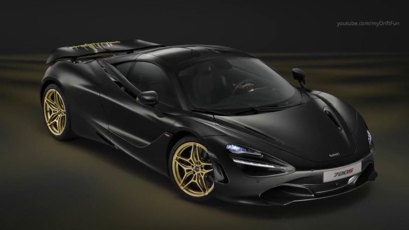 Макларен 720s черный