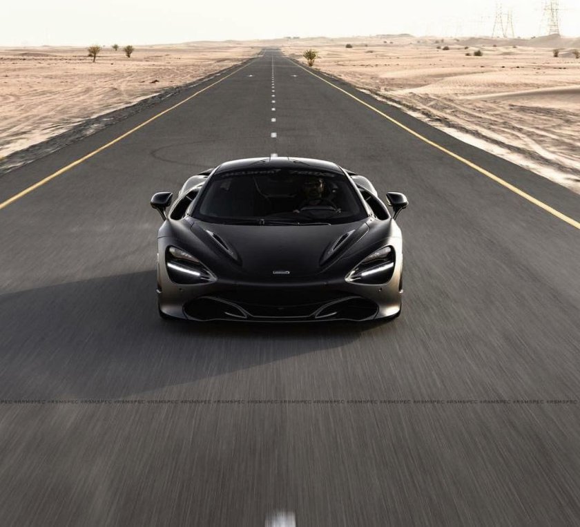 Maclaren 720s черный