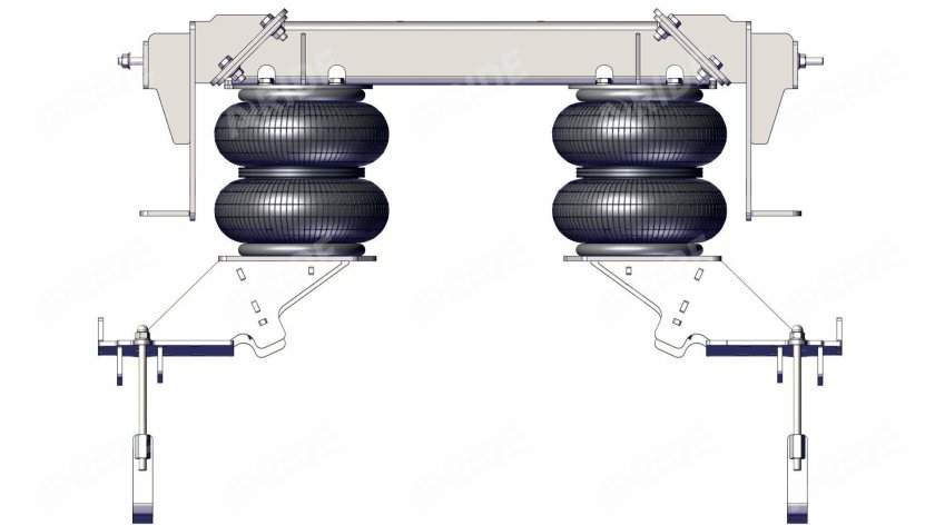 Пневмоподушки JAC n80 передние