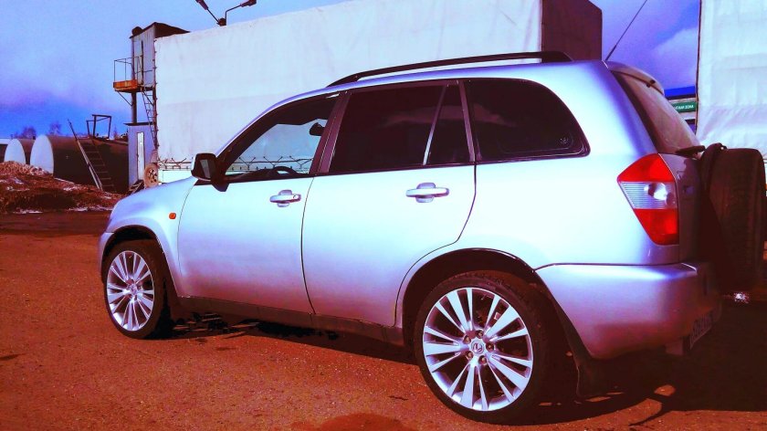 Chery Tiggo t11 тюнингованный