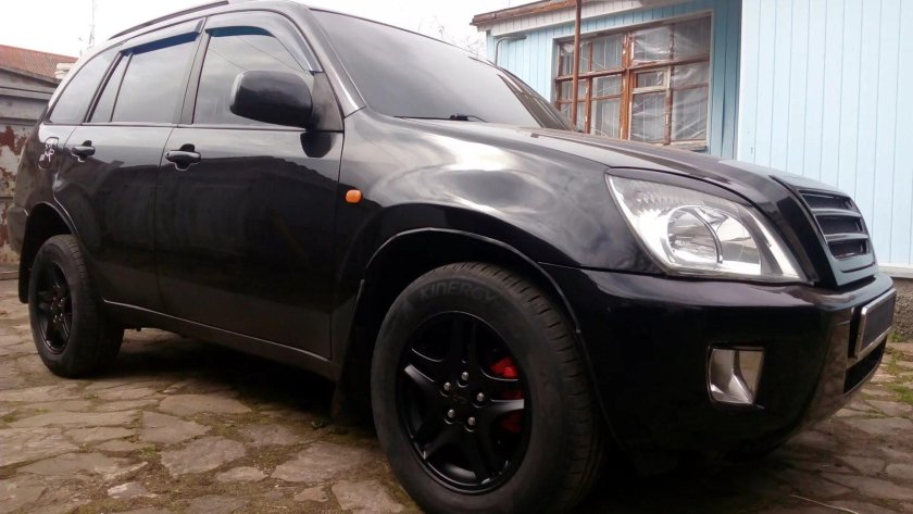 Chery Tiggo t11 черный