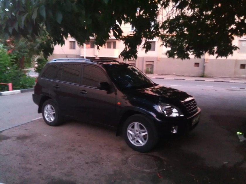 Чери Тигго т11 черный тонированный