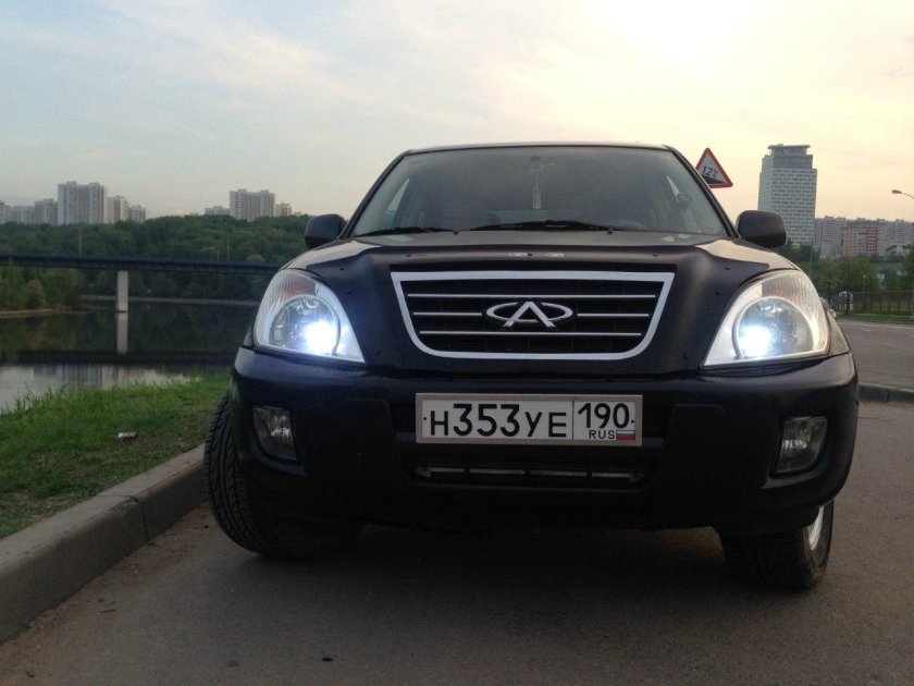 Фара чери Тигго т11