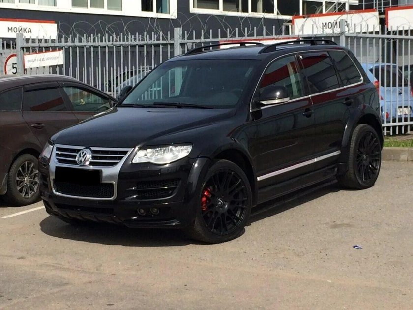Volkswagen Touareg 2008 Black