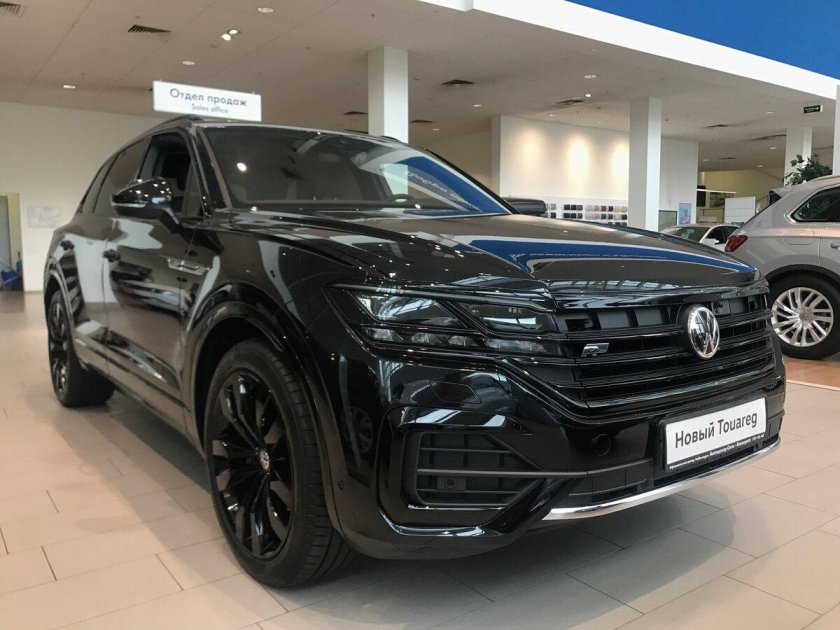 Фольксваген Туарег 3 черный