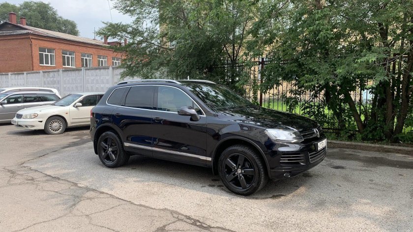 Черный Туарег NF