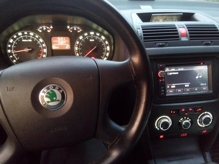 Панель Шкода Октавия а5