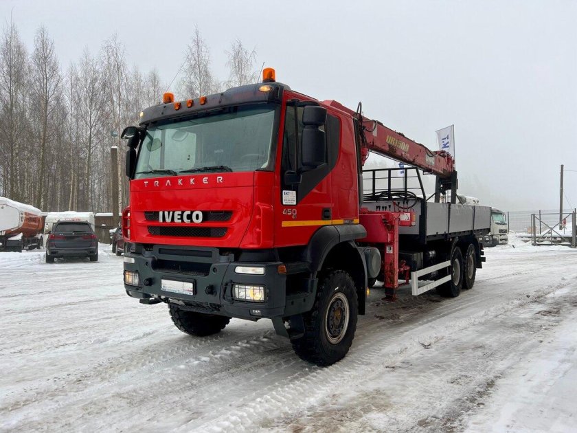 Ивеко 6х6 с кму