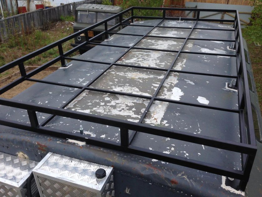 Багажник на кунг ГАЗ 66