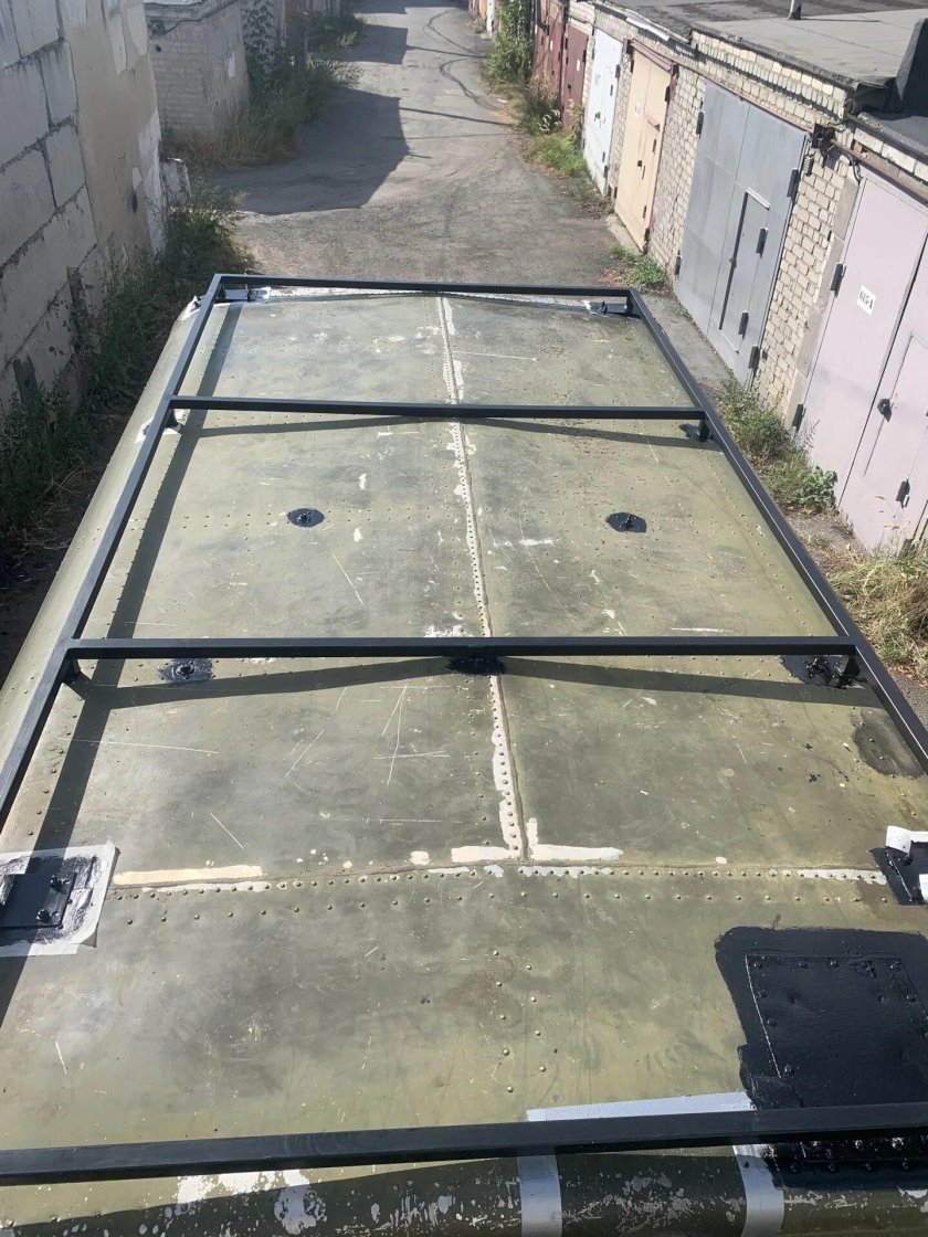 Багажник на крышу из профильной трубы