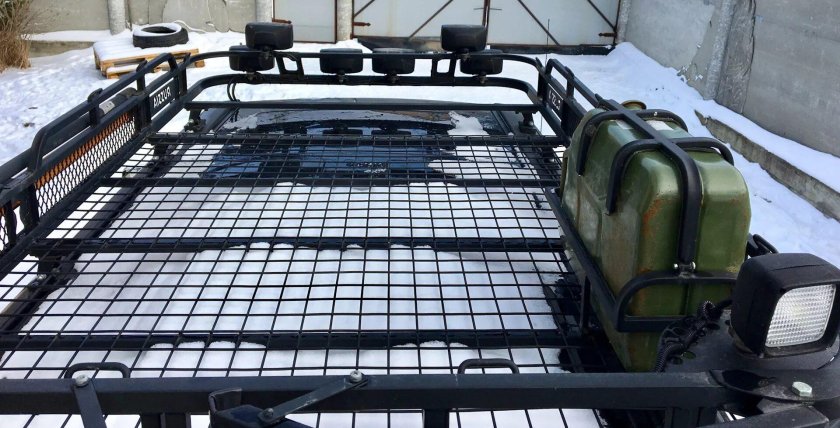 Экспедиционный багажник для Hummer h3