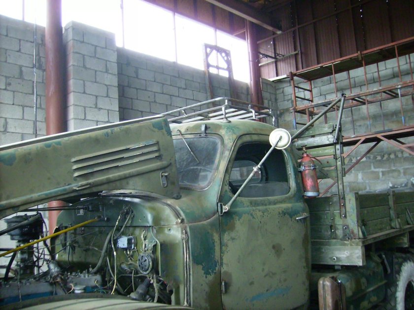 Багажник на ЗИЛ 131 на кабину