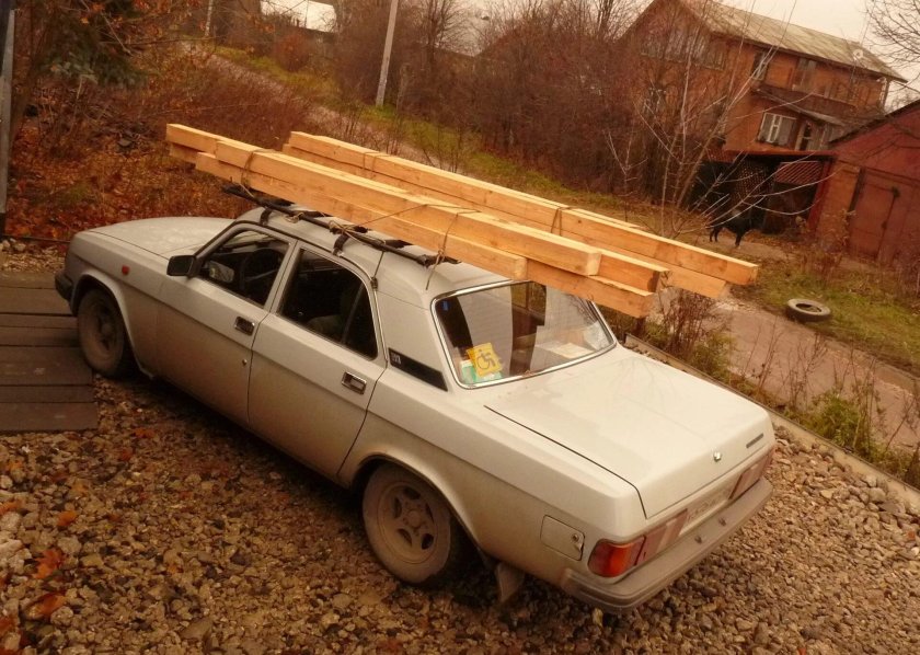 Багажник на крышу Волга 2410