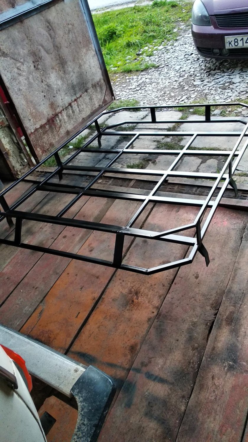 Багажник на ниву 2121 из профтрубы