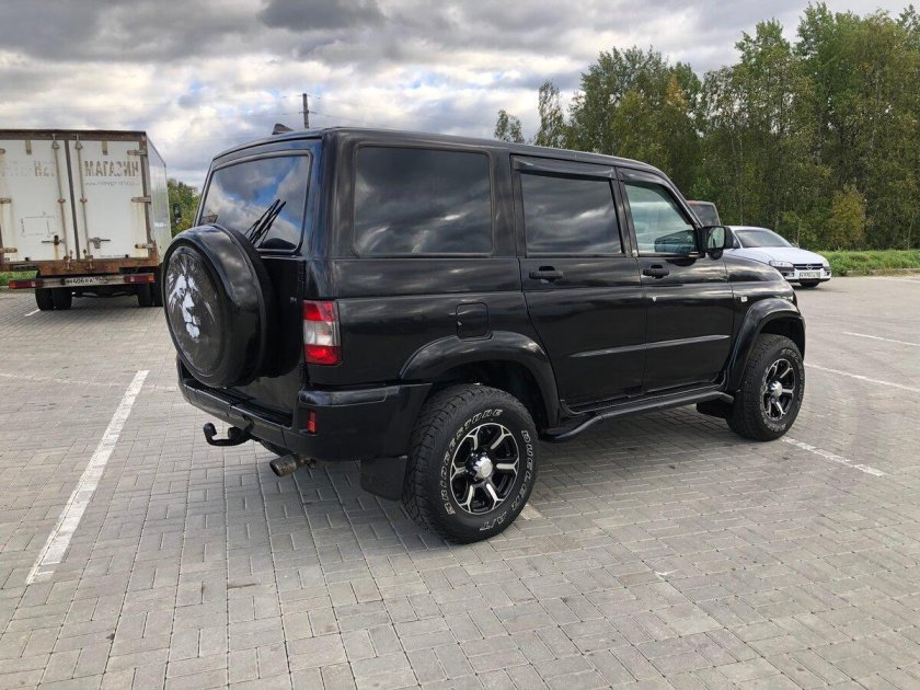 На уаз патриот