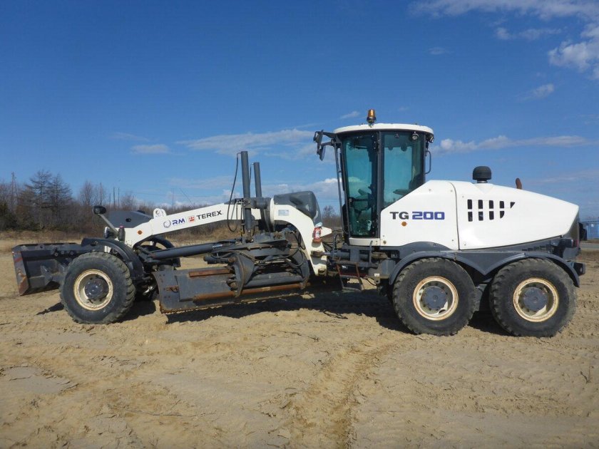 Автогрейдер rm terex tg