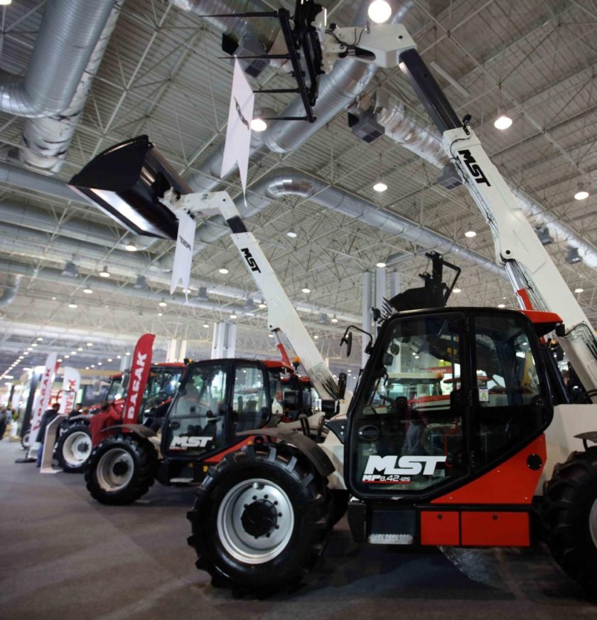 Телескопический погрузчик мст