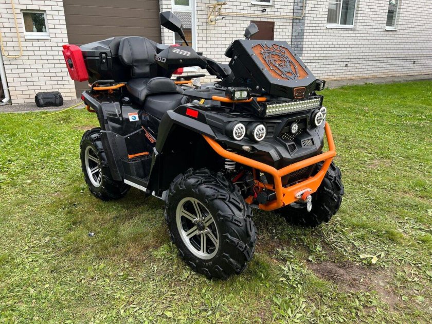 Квадроцикл русская механика рм 800 duo eps