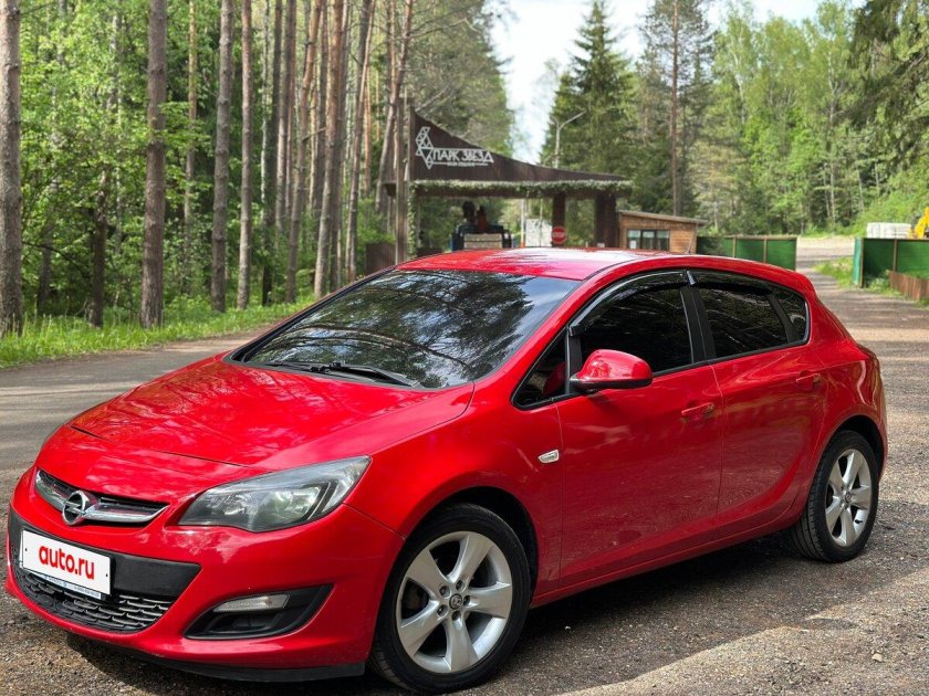 Opel astra j рестайлинг