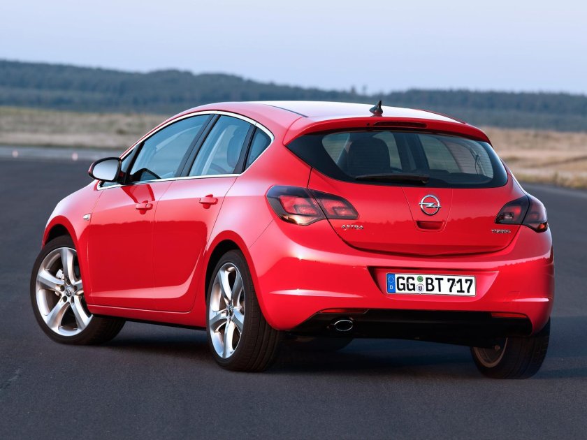 Opel astra j хэтчбек